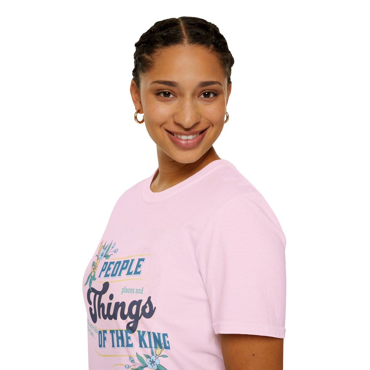 People places and Things Christian Tee, New believer gift , Spiritual Tee, Church Merch