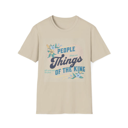 People places and Things Christian Tee, New believer gift , Spiritual Tee, Church Merch