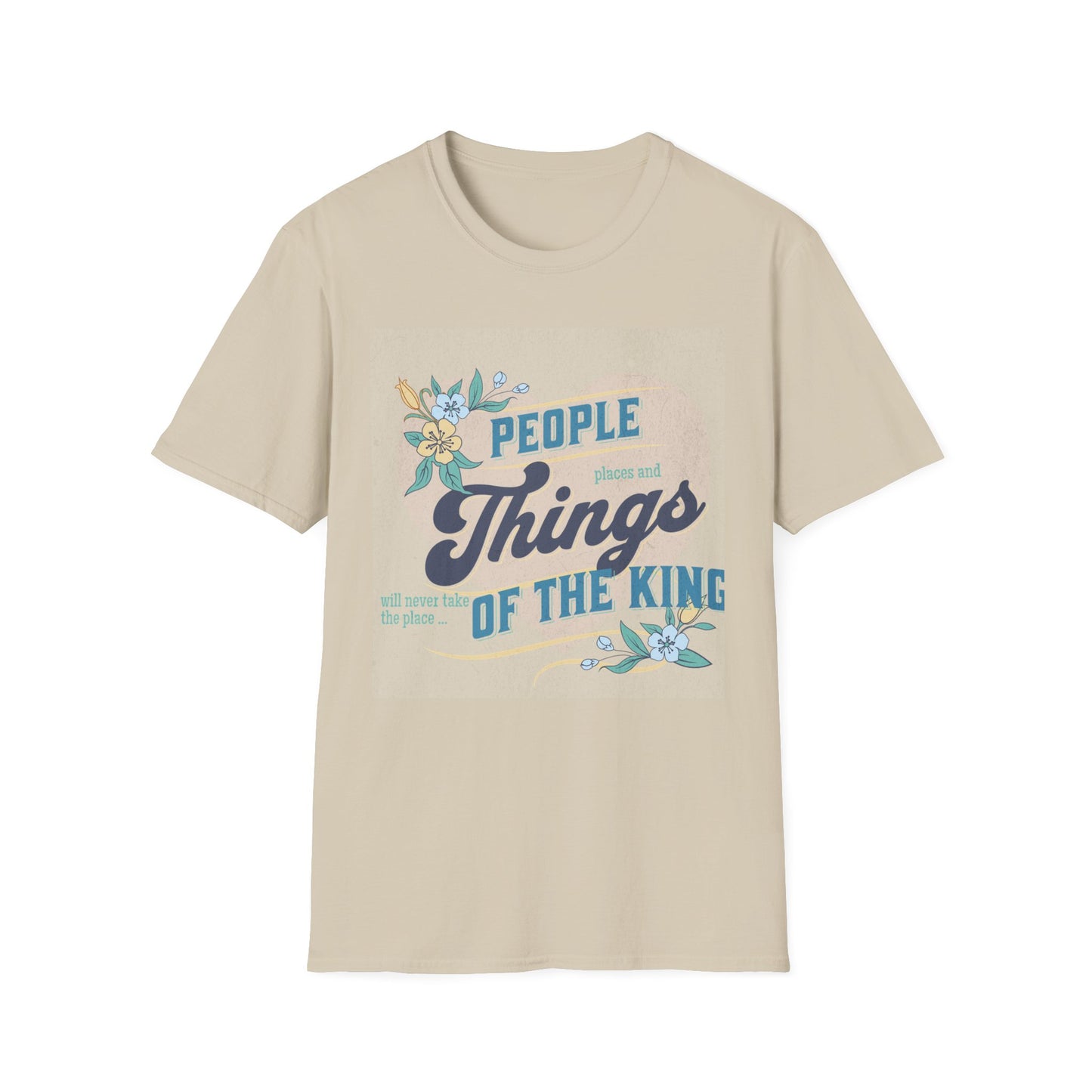 People places and Things Christian Tee, New believer gift , Spiritual Tee, Church Merch