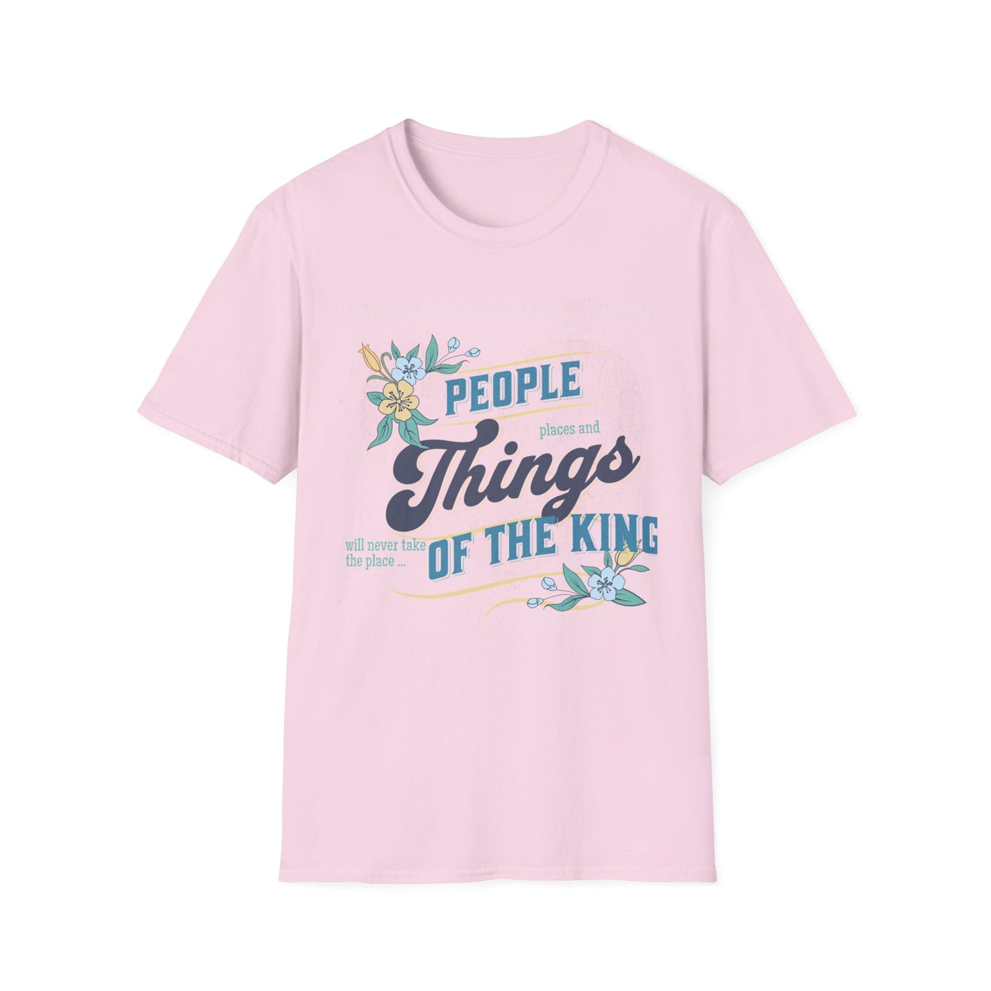 People places and Things Christian Tee, New believer gift , Spiritual Tee, Church Merch