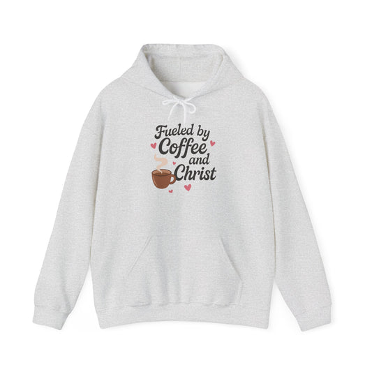 Fueled by Coffee and Christ Hooded Sweatshirt, Cozy Sweatshirt for Coffee Lovers, Inspirational Christian Gift, Unisex Hoodie, Cute [...]