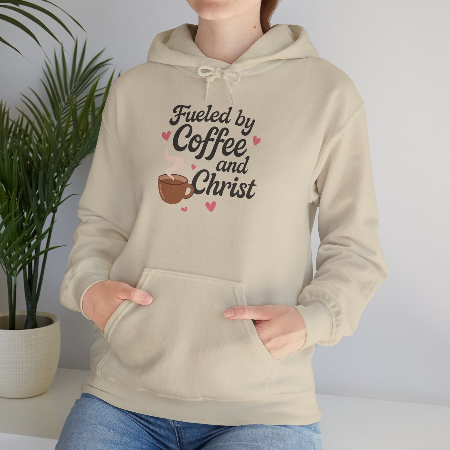 Fueled by Coffee and Christ Hooded Sweatshirt, Cozy Sweatshirt for Coffee Lovers, Inspirational Christian Gift, Unisex Hoodie, Cute [...]
