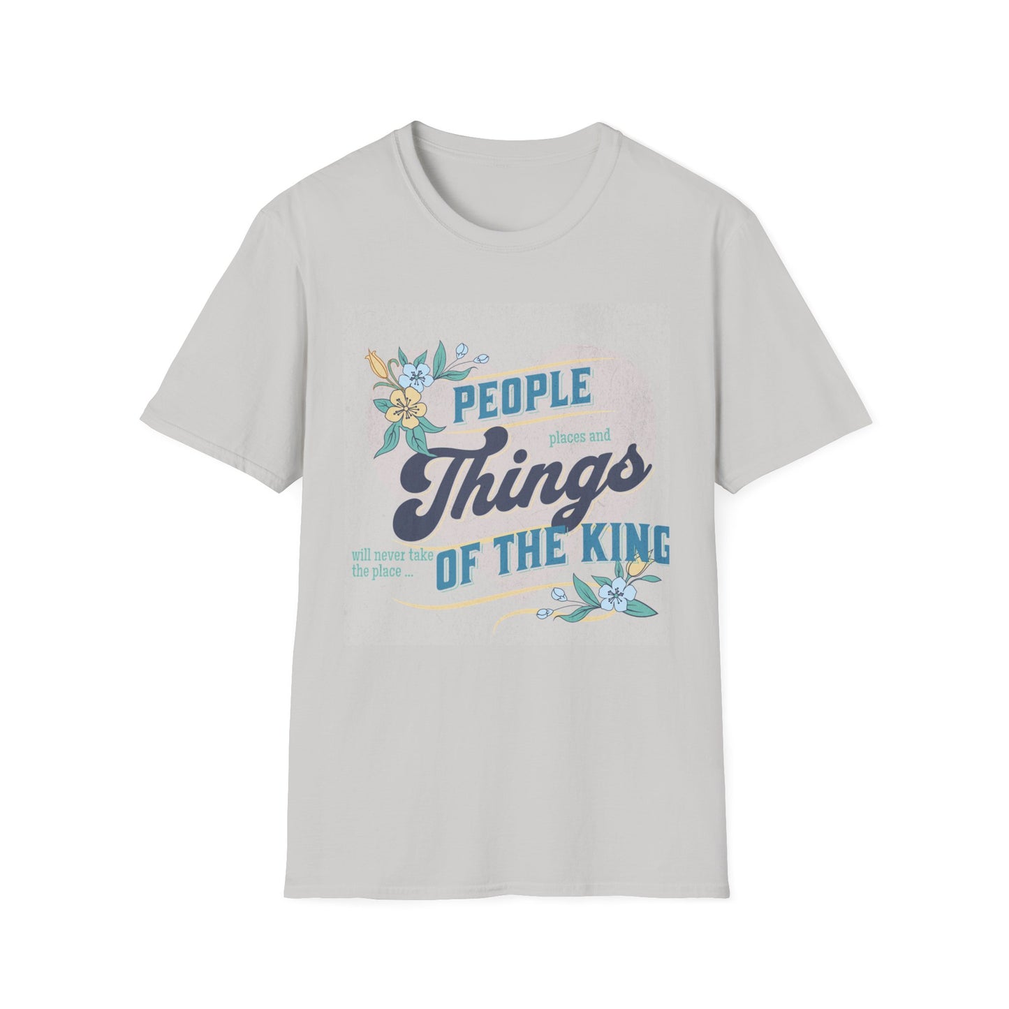 People places and Things Christian Tee, New believer gift , Spiritual Tee, Church Merch