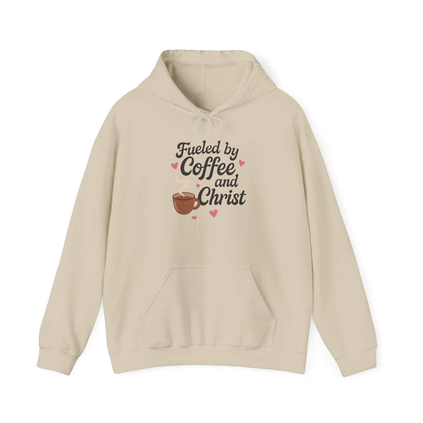 Fueled by Coffee and Christ Hooded Sweatshirt, Cozy Sweatshirt for Coffee Lovers, Inspirational Christian Gift, Unisex Hoodie, Cute [...]