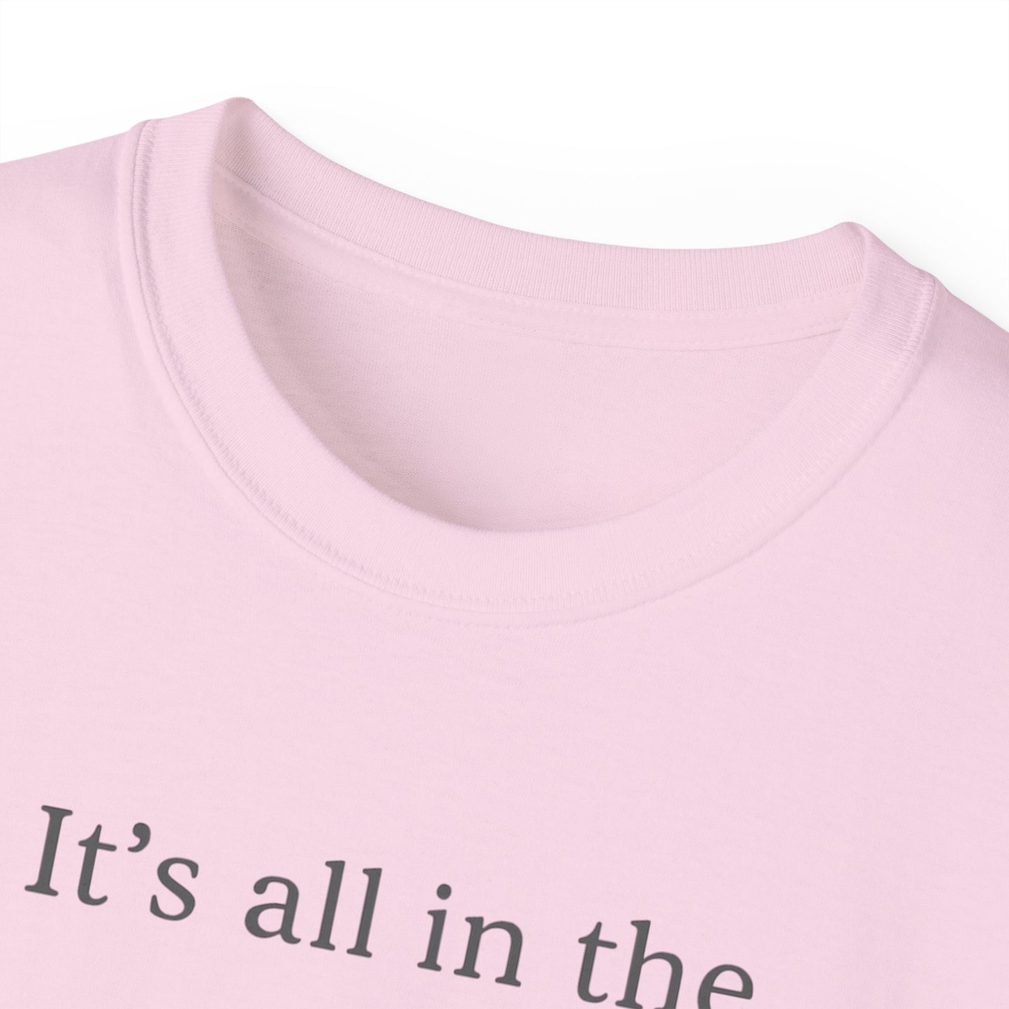 Floral It's all in the Pause Christian Tee, Inspirational Christian Shirt, New believer gift , Church Merch