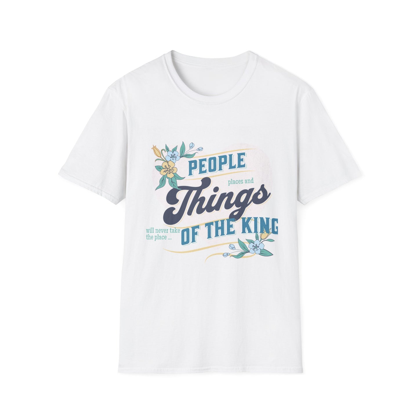 People places and Things Christian Tee, New believer gift , Spiritual Tee, Church Merch