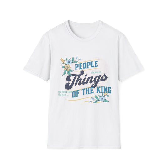 People places and Things Christian Tee, New believer gift , Spiritual Tee, Church Merch