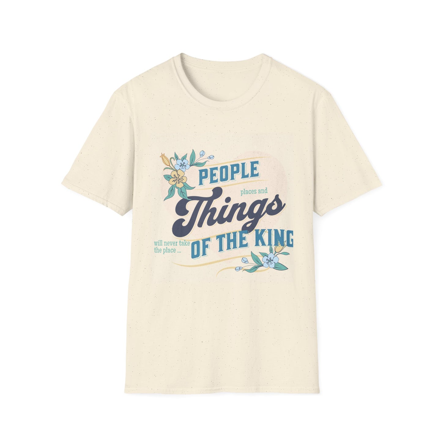 People places and Things Christian Tee, New believer gift , Spiritual Tee, Church Merch